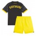 Borussia Dortmund Replika Babytøj Udebanesæt Børn 2023-24 Kortærmet (+ Korte bukser)